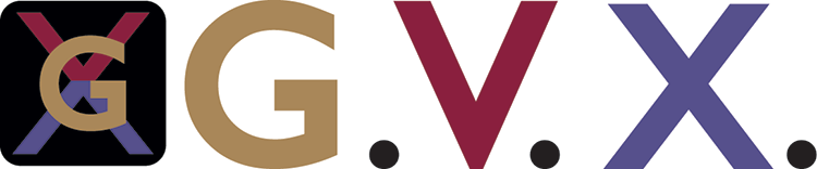 g.v.x. logo.